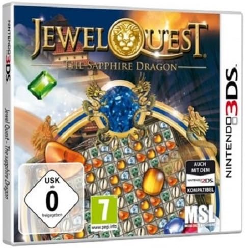 Jewel Quest 6 the Sapphire Dragon - Nintendo Ds