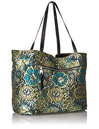 Steve Madden Bolsos para mujer: Bolso grande reversible, bolso de mano, bolso con cremallera para bolsa de maquillaje