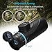 Landnics Monocular, High Powered Monocular Telescope 10x50 Waterproof Monocular Scope Fog-proof Shockproof Scope for Bird Watching, Hunting, Travelling, Wildlife, Scenery, Low Light Night Vision