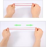 Hemiks 120 Large Colorful Rubber Bands 15 cm Office Home School Bundling view 3