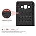 Galaxy J7 Case 2015, J700 Case,BENTOBEN Shockproof Luxury Glitter Bling Slim 2 in 1 Hybrid Hard Cover with Sparkly Shiny Faux Leather Protective Phone Case for Samsung Galaxy J7 J700 (2015),Rose Gold