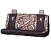 Browning Universal Bench Seat Covers, Water and Dirt Resistant Car, Truck, and SUV Bench Seat Covers, Buckmark (Mossy Oak Infinity)