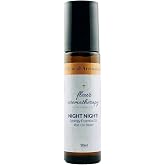 Night Night Essential Oil Roll-On 10ml - Fleur Aromatherapy | Pre-Diluted in Fractionated Coconut Oil, Relaxing Roll-On Blend, Professional Clinical Aromatherapy Quality