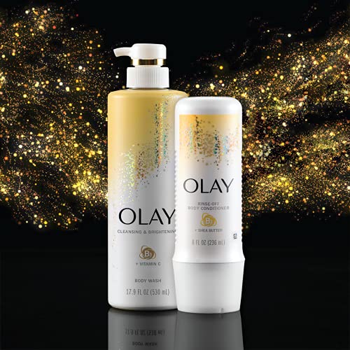 Olay InShower RinseOff Body Conditioner for Dry Skin with B3 and Shea