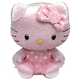 Hello Kitty Ty Pink Shimmer Beanie Baby Plush