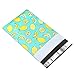 UCGOU Poly Mailers 6x9 Inch Lemon 100 Pack Patterned #1 Shipping Bags Mailing Envelopes Self Seal Waterproof and Tear Proof Boutique Postal Small Business for Jewelry and More