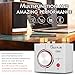 Bluetooth 5.0 Power Amplifier 2 Channel Stereo Mini Hi-Fi Integrated Amp 2.0 Wireless Audio Receiver for Home Speakers Headphone 50W x 2 with USB (Nobsound Tone, Silver)thumb 2