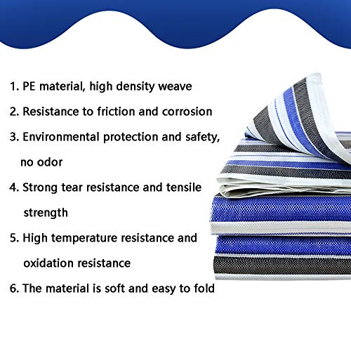 HUAHUA Sonnensegel Haushalt Industrie Sonnenschutz-Tuch, PE Wasserdichte Plane, DIY Can Be Cut, Sonnenschutz Und… – Bild 6