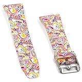 Woodln Silicone Wristband Bracelet Replacement Strap Band for Samsung Gear Fit 2 Fit2 SM-R360 Smartwatch (Water Color)