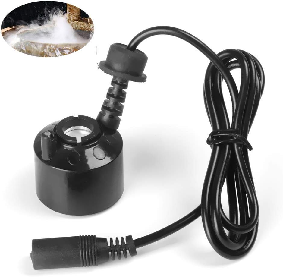 Addfashions 24V Mini Mist Maker Fog Maker Machine for Water Fountain Pond Rockery Fish Tank Vase Birdbath Air Humidifier Indoor: Home & Kitchen