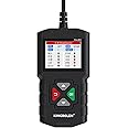 EDIAG YA-201 Obd2 Scanner, Full OBD2 Modes Check Engine Code Reader After 1996 All OBDII/EOBD/KOBD/CAN Cars, O2 Sensor EVAP Systems, Battery Test,Live Data Stream,Plug & Play