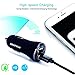 Quick Fast Rapid Charger 3.0 iphone/ 6s /se/ 7 /8/ X Car Charger Dual USB Port for Samsung Note 8/Galaxy S8 /S7 Plus Edge /HTC and More by DESPKON