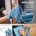 Masthome 30 Pack Microfiber Cleaning Cloths, 14 x14 Inch, Reusable and Washable Cleaning Rags, Lint Free Streak Free Multi-Function Cleaning Towels for House, Kitchen, Car, Window