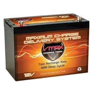Amazon.com: VMAXMB127 AGM Deep Cycle Group 27 Battery ...