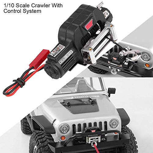 1: 10-Spur-Crawler-Winde, Kfz-Zubehör-Seilwinden-Kontrollsatz für HSP RC 4WD-Geländewagen – Bild 3