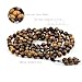 OVALBUY Buddhist Mala Hand Knotted 108 6mm Tiger Eye Beads for Meditation and Prayer