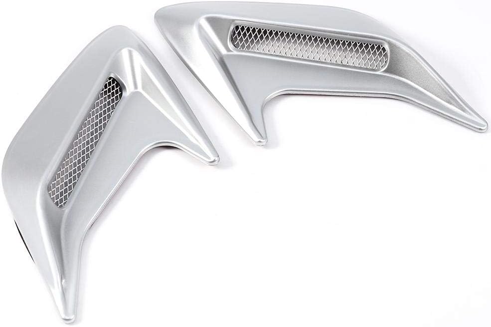 Air Flow Vent Hood, Universal 2x Car Vents Decorative Air