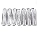 Chrome Honeycomb Mesh Front Grill Inserts Kit for 1997-2006 Jeep Wrangler TJ & Unlimited - (7PCS)