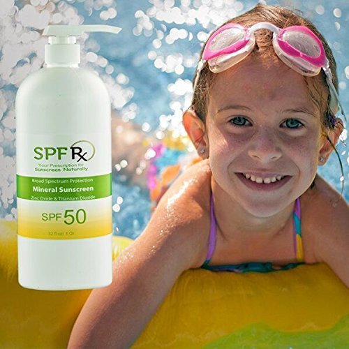 SPF Rx, SPF 50 Mineral Broad Spectrum Sunscreen, with Zinc Oxide and