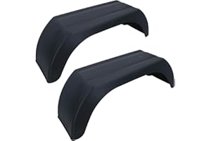 Mudguard for Trailer Wheels 8" Plastic Pair/Wing/Fender TR001