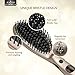 Anjou Hair Straightener Brush with Moroccan Oil Hair Treatment and Anion Hair Care (Adjustable Temperature Setting, Max 446℉ for All Hair Types, Auto Lock/Shutoff)