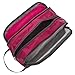 Yeiotsy Toiletry Bag for Girls, Small Makeup Bag Travel Toiletry Organizer for Women Gym Bag Camping Hiking Short Trip (Magenta)