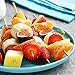 Bamboo Skewers BBQ Natural Bamboo Sticks Appetizers, Cocktails, Caramel, Candy Apple, Corn Dog, Corn Cob, Chocolate Fountain, Kabob, Grill (4 inch -300pcs)