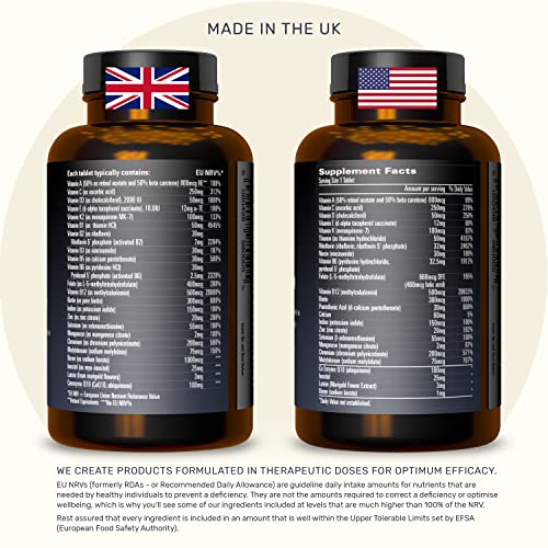Inessa BIOACTIVE Advanced Multivitamin | Potent, Proven Most Absorbable ...