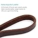 FAIRWIN Leather Dog Leash 6 Foot - Dog Training Leash Heavy Duty Dog Lead for Large Medium Small Dogs (M - 6 ft x 5/8 inch, Reddish Brown)
