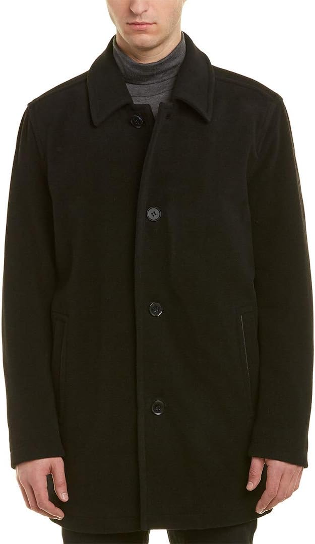Cole Haan Signature Men's Wool Plush Car Coat