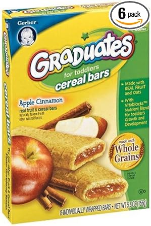 gerber graduates cereal bars