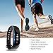 Fitness Tracker Watch Smart Activity Tracker, Baymery Heart Rate Monitor Bracelet Wristband Exercise Workout Step Health Sleep Fitness Band Bluetooth Waterproof for iPhone/Android (Black Snap Band)