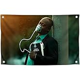 3x5 Feet Cool Flag Christian with Four Brass Grommets - Single Sided Wall Tapestry for College Dorm Room Decor Jesus Flag - Cool Polyester Poster for Bedroom Decor Banner for Inside Outside