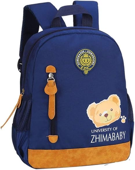 Amazon Co Jp 子供の女の子多目的ブックバッグ 小学生のためのバックパックキッズスクールブックバッグ幼稚園バッグ幼児ティーン キッズ小学校向け 色 濃紺 サイズ 35 29 12cm ホーム キッチン
