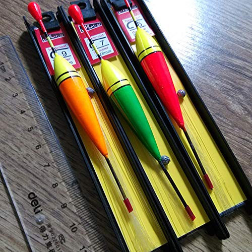 Yfch 6 Pc Flotteur De Pêche Lignes Montées Avec Hameçon