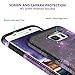 DOMAVER Galaxy S7 Case, Samsung Galaxy S7 Case, SM-G930 Case Dual Layer Heavy Duty Shockproof Soft Silicone Bumper Hard PC Cover with Nebula Stars Protective Phone Case for Samsung S7 G930w, Purple
