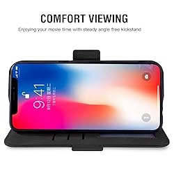 Compatible with iPhone Xs X 10 10s Wallet Case and