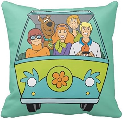 Scooby Doo Pose 71 Throw Pillow Case Cars Pillow Cover