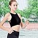 Sports Bras for Women Soft Comfy High Support Sports Bras Quick Dry Workout Bras fit for Running Yoga Gym Black