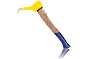 ZELARMAN Pickaroon Logging Tool, Hookaroon, Log Roller Tool, Hookaroon for Dragging and Stacking Firewood, Sharp Pick Tool for Logs