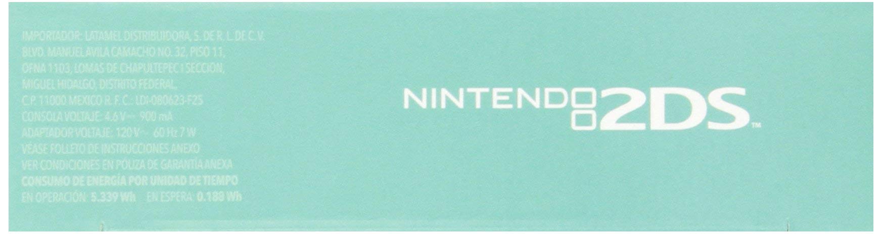 Nintendo 2DS Sea Green (Includes Mario Kart 7) (Renewed)