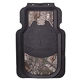 Realtree Camo Floor Mats (Realtree XTRA Camo, Molded PVC Rubber, Set of 2)