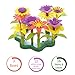 Play 2 Grow Flower Garden Building Blocks Pretend Gardening Floral Bouquet 100 Piece Educational Creativity Playset Toy for Toddlers, Kids, and Girls