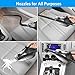 Nulaxy Car Vacuum Cleaner, High Power Strong Suction Vacuum Cleaner, Portable Lightweight Wet Dry Vacuum with 16.4 Ft Cord and Nozzles Set for Pet Hair Car Cleaning