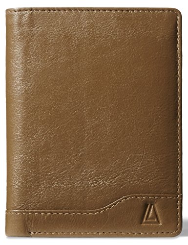 Leather architect-men s 100% leather rfid bifold wallet…