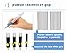 Pilot Acroball L Retractable Advanced Ink Ball Point Pens, Extra Fine Point 0.5mm, Black Ink, 5-Pack, Sticky Notes Value Set