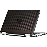 iPearl mCover Hard Shell Case for NEW 2016 11.6" Dell Inspiron 11 3168 / 3169 2-in-1 (model P25T) Convertible Laptop (Black)