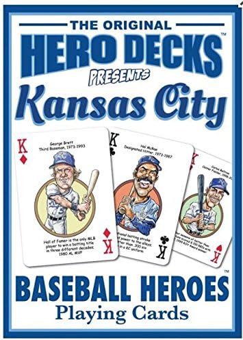 Kansas City Royals Heroes Playing Cards