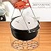 K-Steel Cooking Ware Stand Electric Pressure Cooker Steam, Bright,Egg Rack
