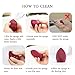 Makeup Blender Sponge Set - 4 Pack Latex Free Q-Soft Makeup Beauty Foundation Blending Sponge Flawless Smooth Brush for Liquid Foundation BB Creams Powders Concealer (4 Pack)